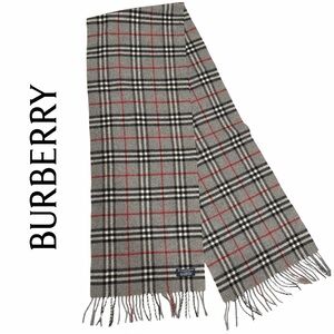Burberry 💯 Lambswool Checkered Scarf